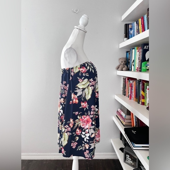 Ebby and I navy tropical Dress Blue size 6 NWT - Picture 7 of 15